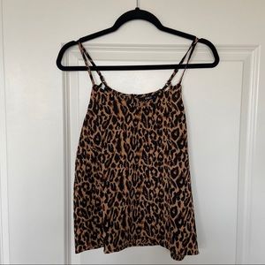 Only brand cheetah printed camisole